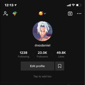 TikTok account
